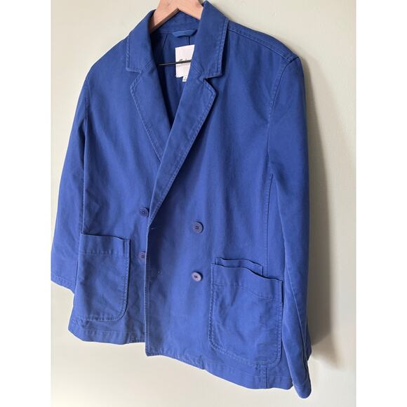 Madewell Crossover Blazer Jacket Doublebreasted Medium - Picture 4 of 8